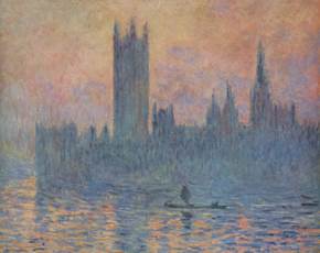 Monet's Painting of Parliament